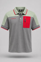 PORSCHE Premium Polo T Shirt Classic Fit