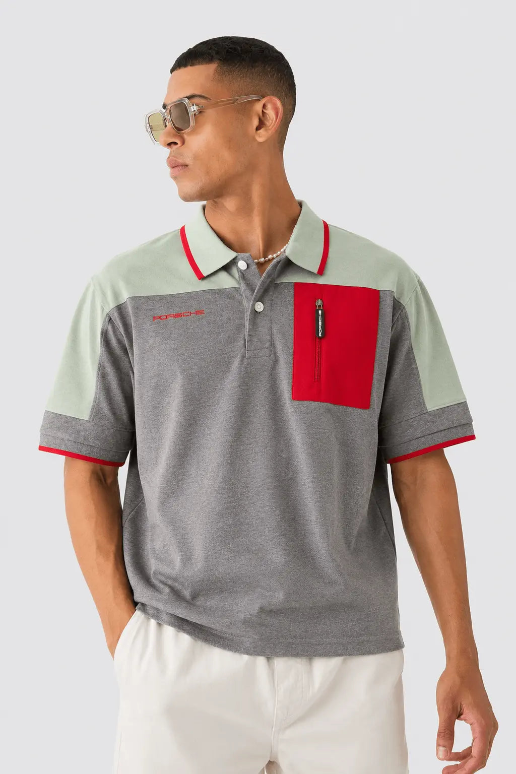 PORSCHE Premium Polo T Shirt Classic Fit