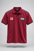 Porsche MARTINI RACING Men's Polo Shirt 100% Cotton