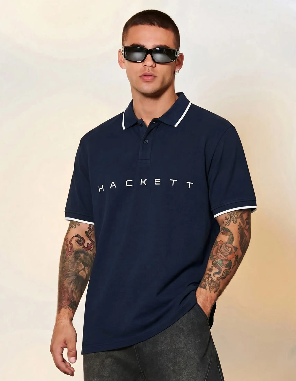 Hackett Paris Men's Polo T shirt Regular Fit