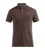 HACKETT LONDON BROWN REGULAR FIT POLO TSHIRT
